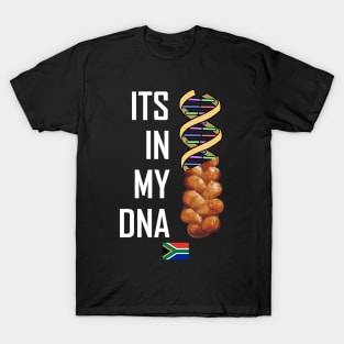 Its In My DNA Funny South Africa Koeksister Braai T-Shirt